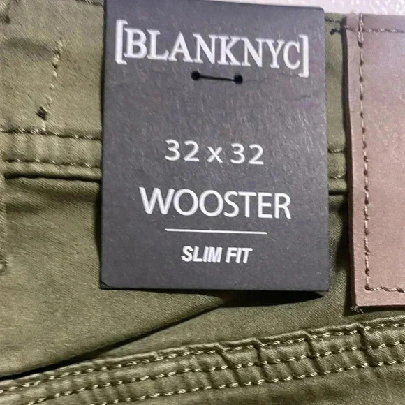 BLANK NYC Wooster Slim Fit Twill Pants Size 32 X32 - Picture 4 of 6